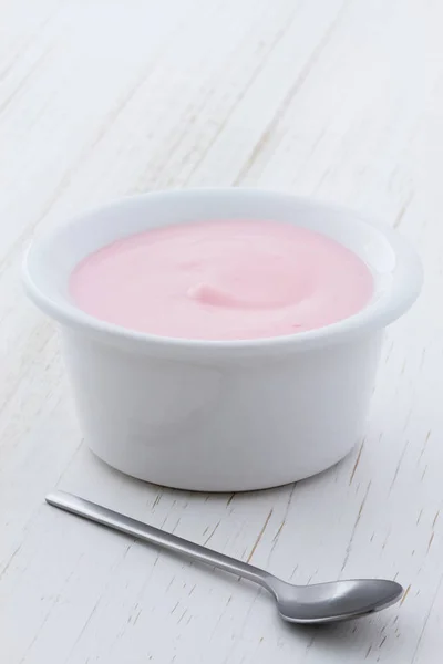 Čerstvý a zdravý jogurt — Stock fotografie