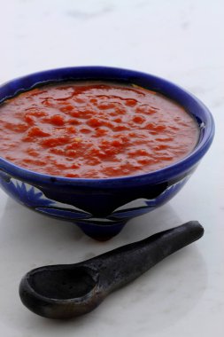 Esnaf kırmızı acı biber Sos