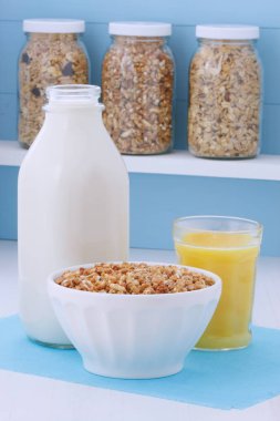 Lezzetli müsli Kahvaltı