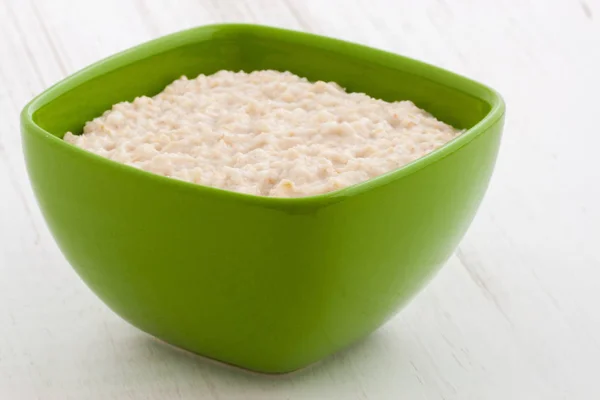 Oatmeal breakfast — Stock Photo, Image