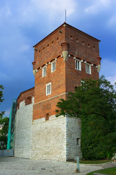 Wieża w zamku na Wawelu — Zdjęcie stockowe