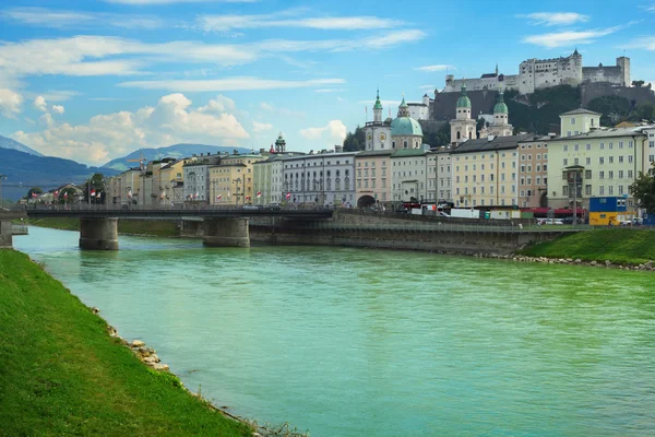 Cityscape de Salzburgo — Fotografia de Stock