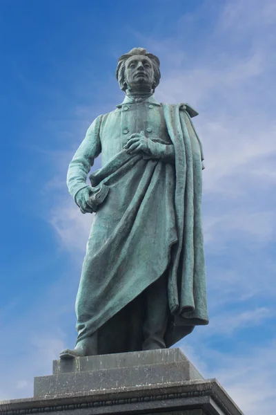 Statue of Adam Mickiewicz Royalty Free Stock Images
