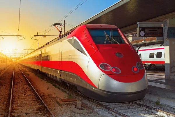 Modern high speed train — Stock Photo, Image