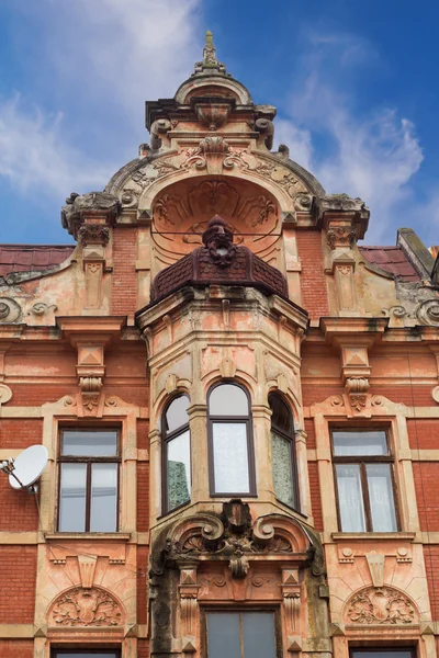 古建筑在利沃夫 — 图库照片