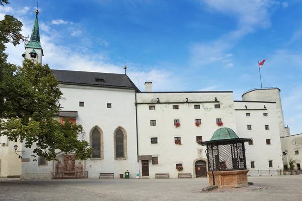 Territorio del castillo de Hohensalzburg — Foto de Stock