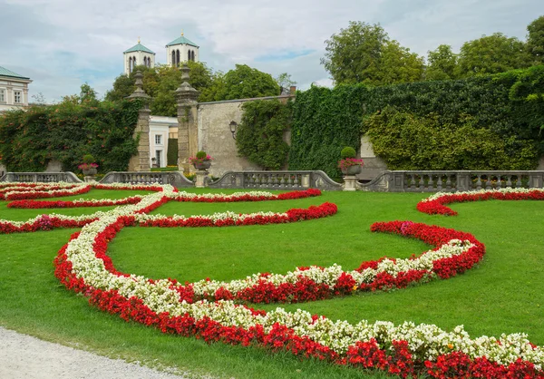 Belleza del Jardín Mirabell — Foto de Stock