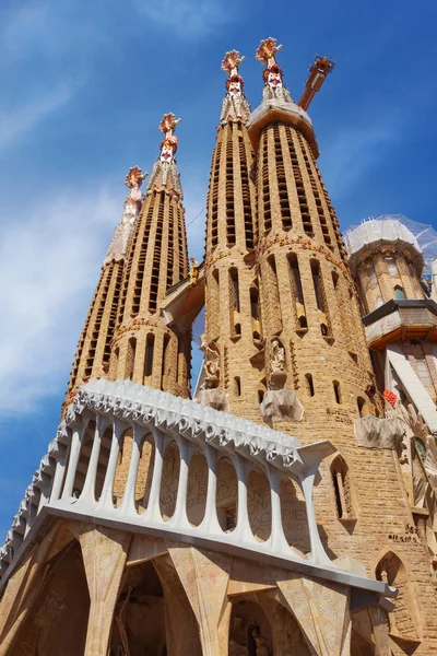 Sagrada Familia görünümü — Stok fotoğraf