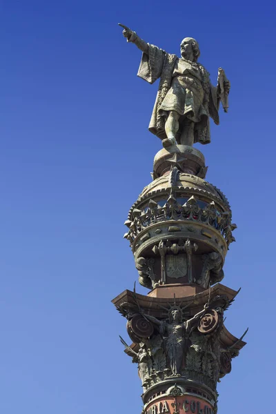 Christopher columbus monumento — Fotografia de Stock