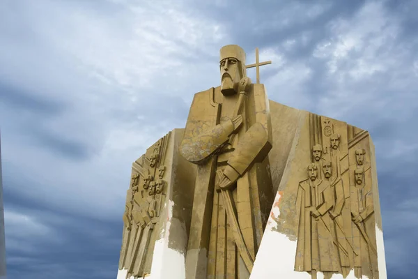 Statue von Petro Sahaydatschny — Stockfoto