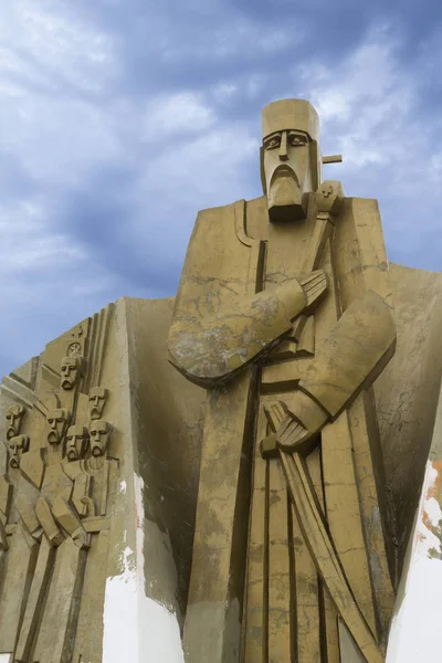 Petro Sahaydachny 的雕像 — 图库照片