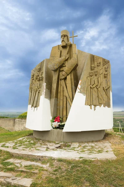 Statue of Petro Sahaydachny — Stock Photo, Image