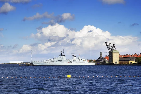 Frigate of Royal Danish Navy — Stock Photo, Image