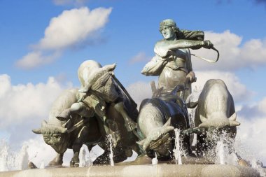 Kopenhag 'daki jeofon çeşmesi