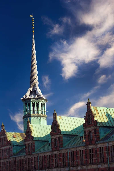 The spire of Borsen — Stock Photo, Image