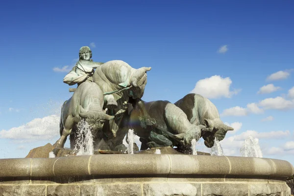 科登哈根的Gefion喷泉 — 图库照片