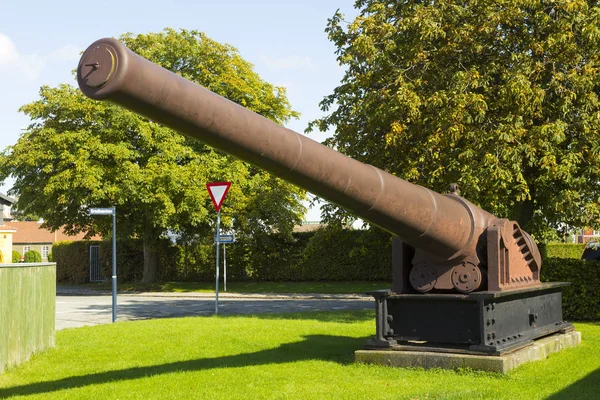 Kanonnen in Copenhagen miltary museum — Stockfoto