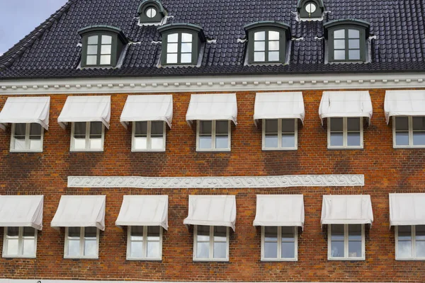 Fassade des Kopenhagener Gebäudes — Stockfoto