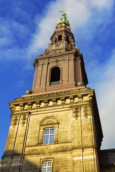 The tower of Christiansborg Palace — Stock Photo, Image