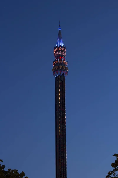 Parque de atracciones Tivoli en Copenhague — Foto de Stock