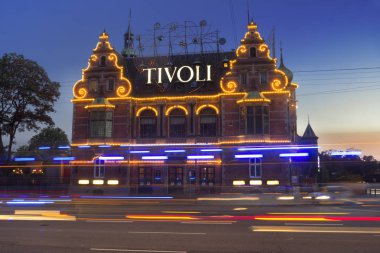 Kopenhag'ın Tivoli eğlence parkı