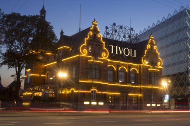 Kopenhag'ın Tivoli eğlence parkı