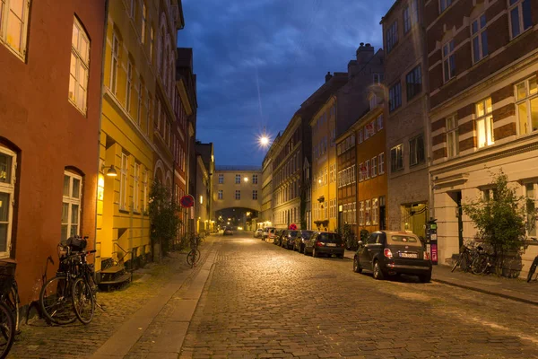 Ulica w Kopenhadze — Zdjęcie stockowe