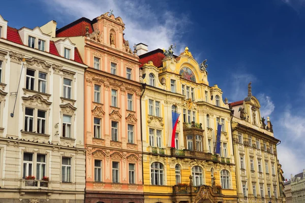 La plaza Staromestska de Praga — Foto de Stock