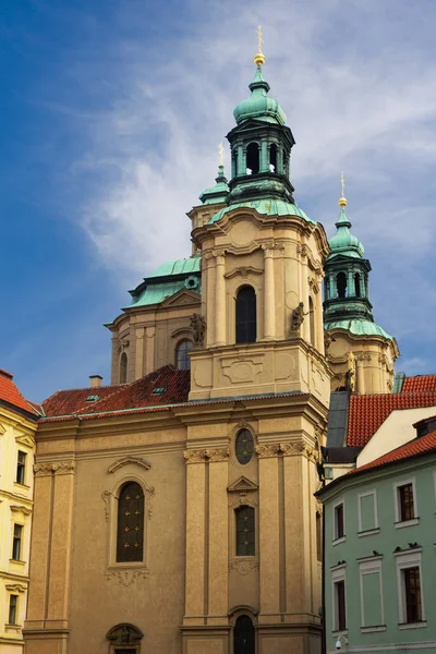 Iglesia de San Nicolás en Prague — Foto de Stock