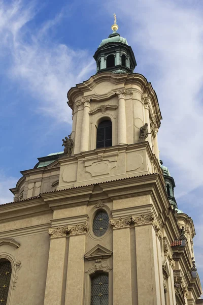 St. nicholas church in prague — стоковое фото