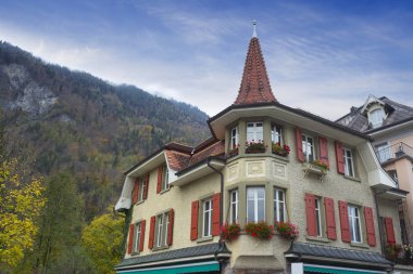 Interlaken ilginç binada