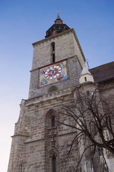 Чёрная церковь Брашова — стоковое фото
