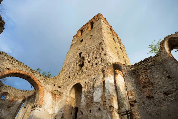 Şato Kalıntıları Starokostiantyniv Zhytomyr Bölgesi Oblast Ukrayna — Stok fotoğraf