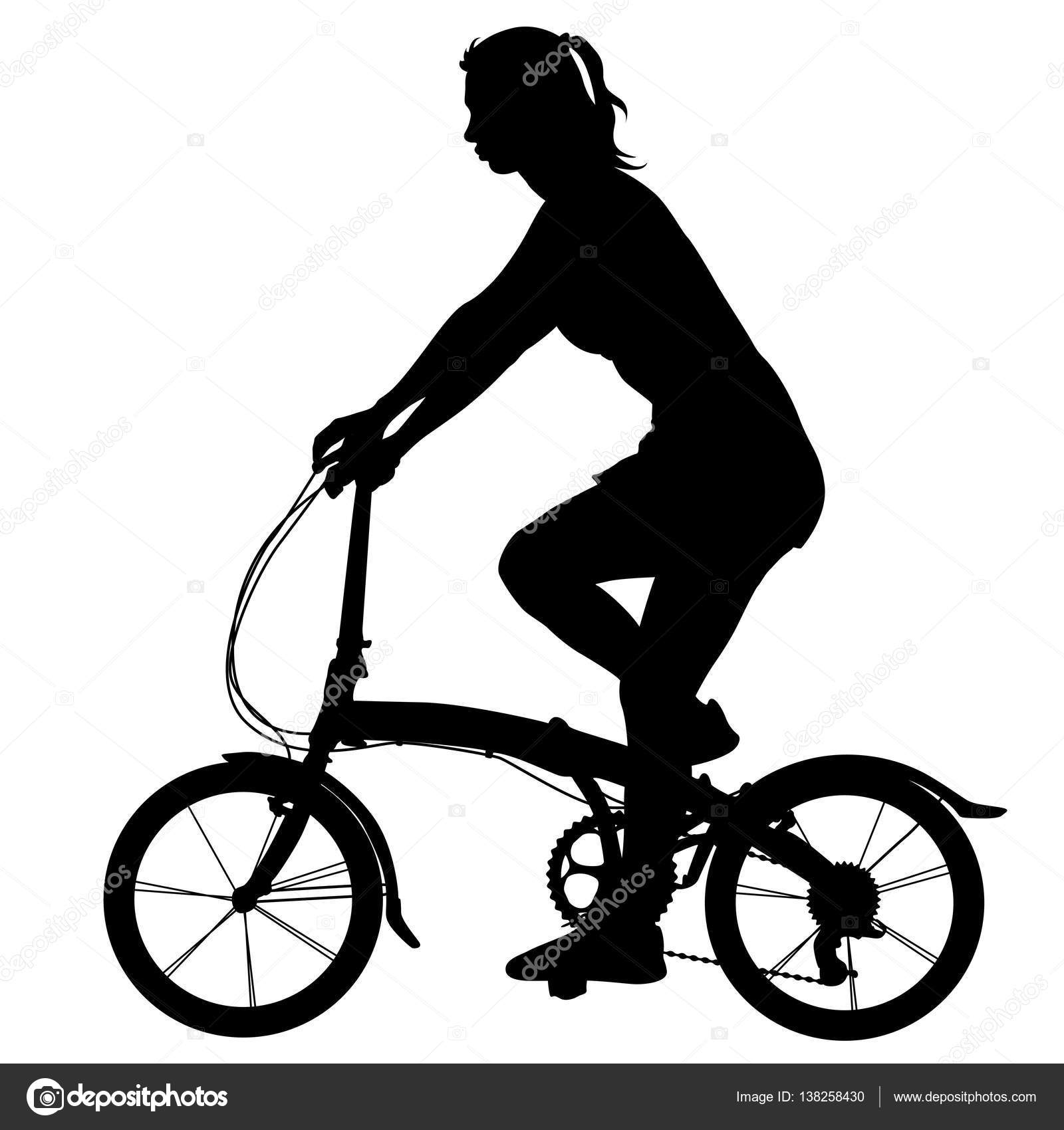 自転車 シルエット
