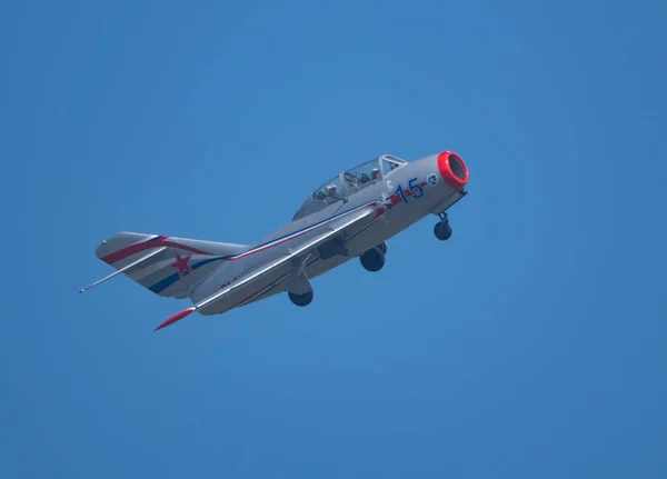 Moskau Russland Flugplatz Schukowski August 2019 Vorführung Der Russischen Mig — Stockfoto