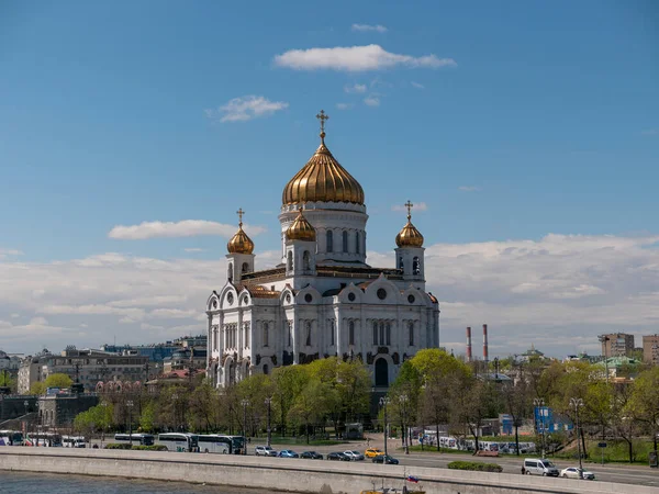 Moscow Rússia Junho Moscow Rússia Junho Igreja Ortodoxa Cristo Salvador — Fotografia de Stock