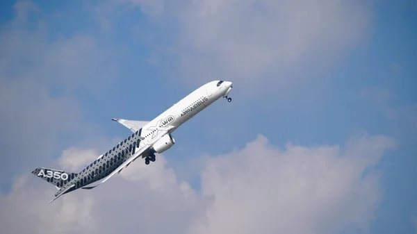 Moskva Rusko Zhukovsky Letiště Srpen 2019 Airbus A350 900 Civilní — Stock fotografie