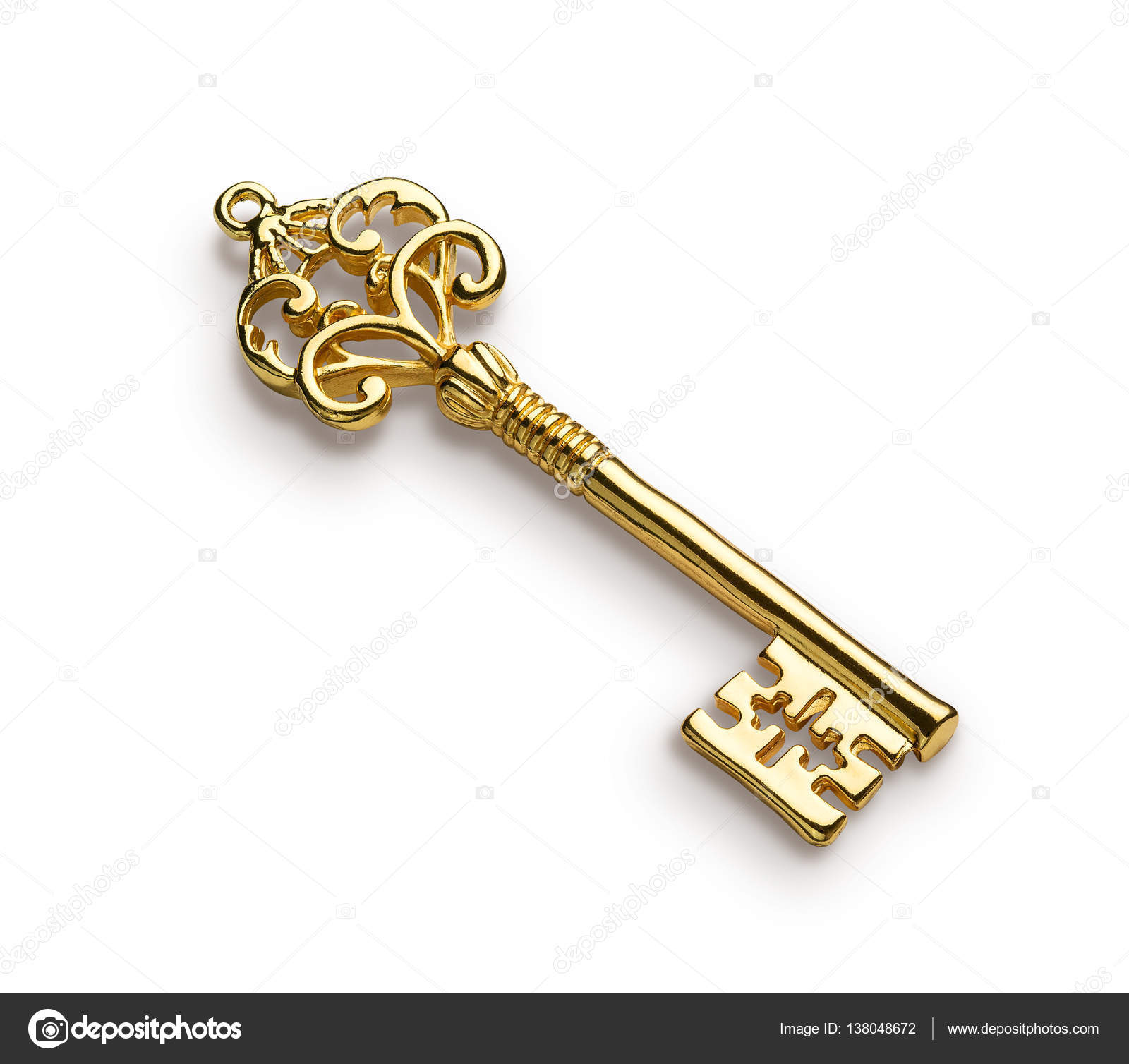 Gold skeleton key Stock Photo by ©Rangizzz 138048672