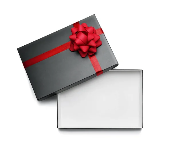 Empty, open gift box — Stock Photo, Image