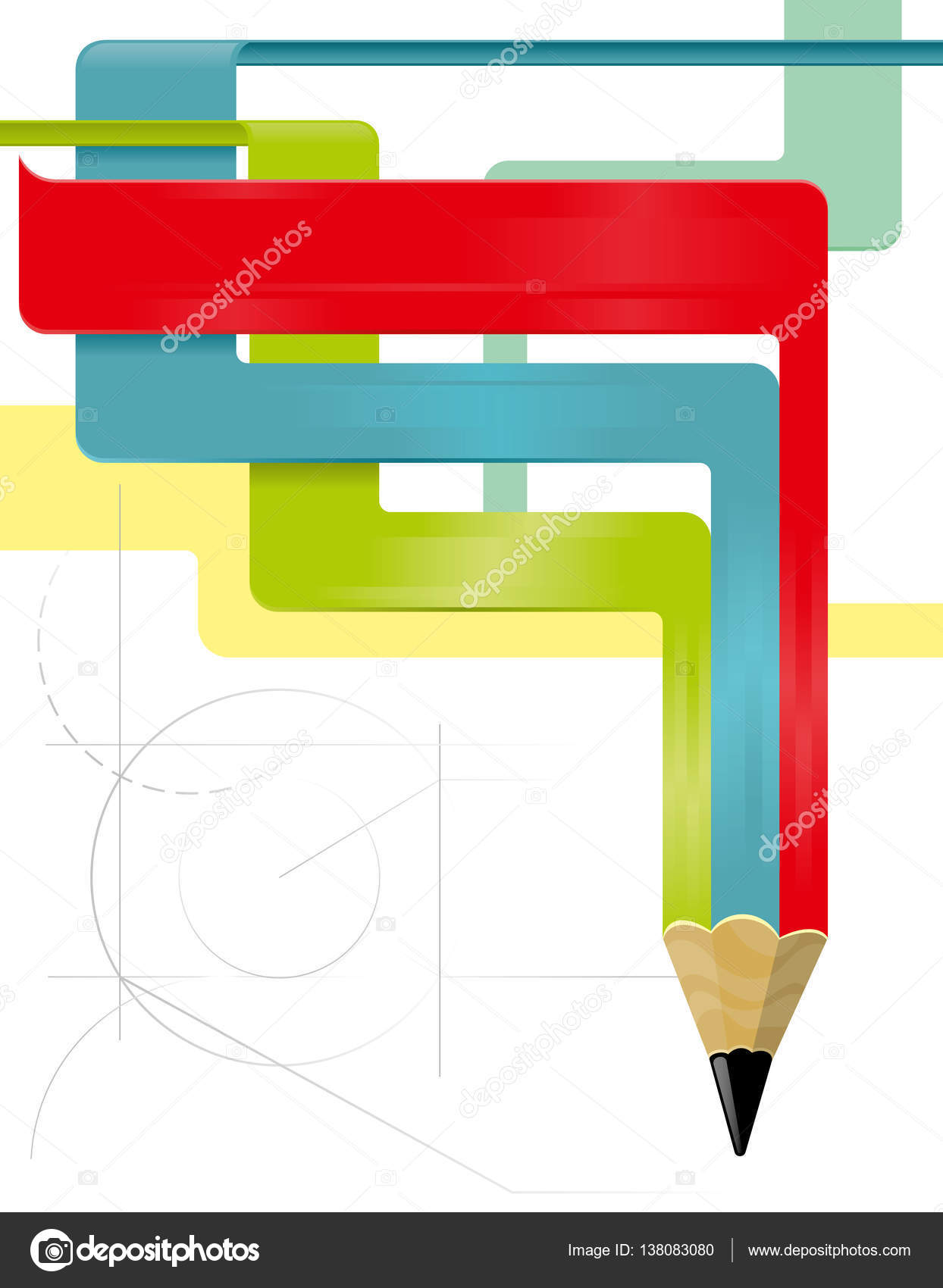 Crayon De Couleur Magnifique Image Vectorielle Artmuz