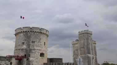 La Rochelle Fransa şehir Harbor