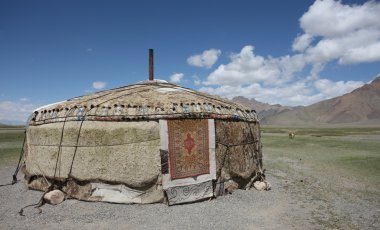 Pamir bölge Rusya Federasyonu Orta Asya dağ manzaraları
