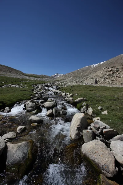 A Pamir régió Orosz Föderáció közép-ázsiai hegyi tájak — Stock Fotó