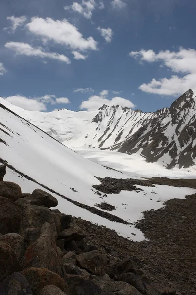 Pamir regionu Azji Środkowej Federacji Rosyjskiej górskie krajobrazy — Zdjęcie stockowe
