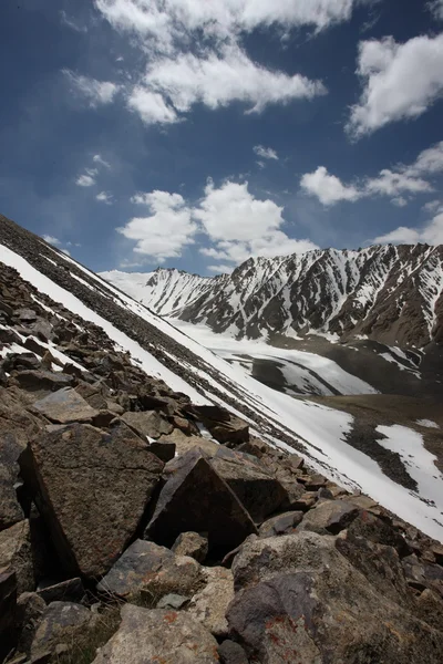 Pamir bölge Rusya Federasyonu Orta Asya dağ manzaraları — Stok fotoğraf