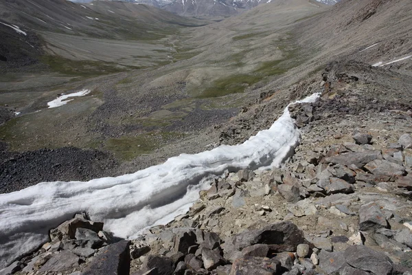 Pamir region Russian Federation Central Asia mountain landscapes — Stock Photo, Image