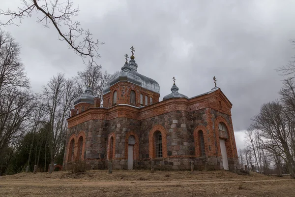 Russische orthodoxe christelijke kerk — Stockfoto