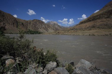 Pamir bölge Rusya Federasyonu Orta Asya dağ manzaraları