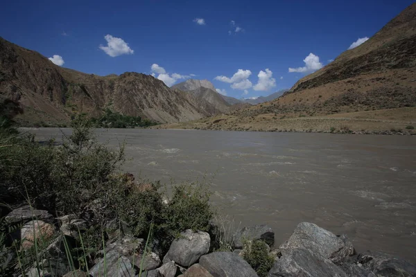 Pamir regionu Ruské federace střední Asie horské krajiny — Stock fotografie