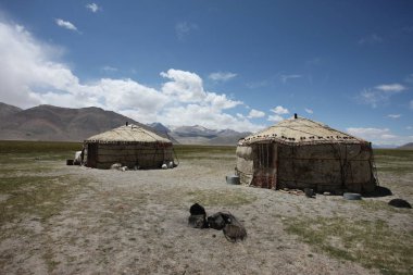 Pamir bölge Rusya Federasyonu Orta Asya dağ manzaraları